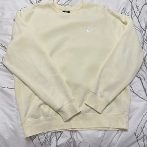 Yellow Nike Sweater